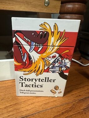 Storyteller Tactics card deck:designed to help w/sales,marketing & presentations